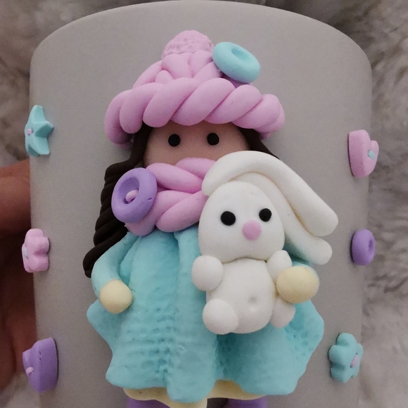 Polymer Clay Mug - Picture 3 of 3